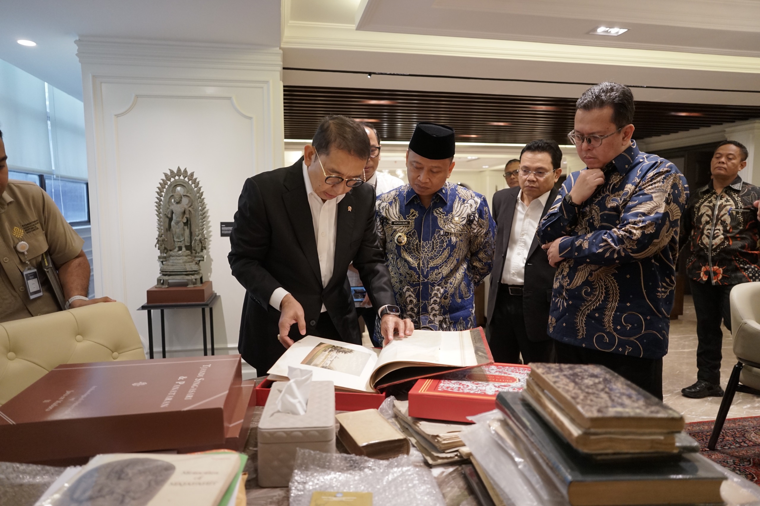 Audiensi Walikota Depok Menteri Kebudayaan